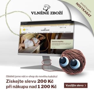 Oblékli jsme náš e-shop do nového kabátu! 🎉 Jako poděkování na první nákup získejte SLEVU 200 Kč při objednávce nad 1 200...
